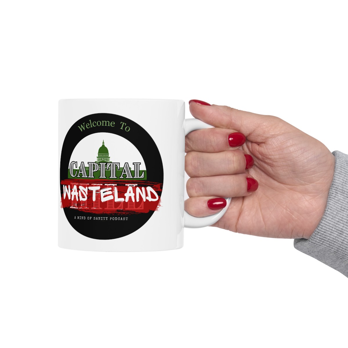 Capital Wasteland - Save the Planet Mug - White Variant 11 oz product thumbnail image