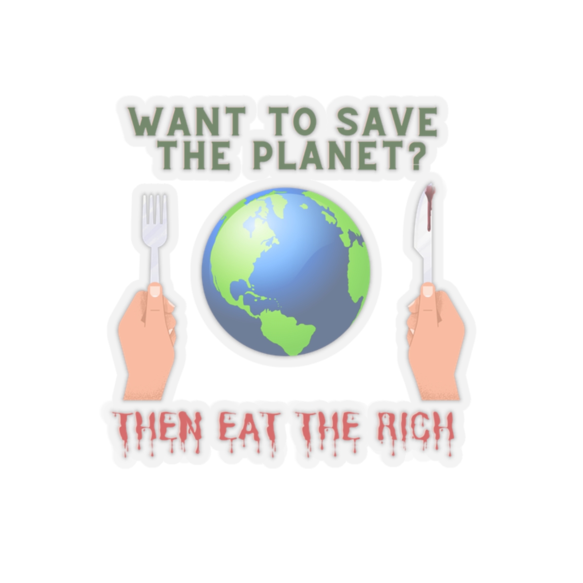 Capital Wasteland - Save the Planet Sticker product thumbnail image