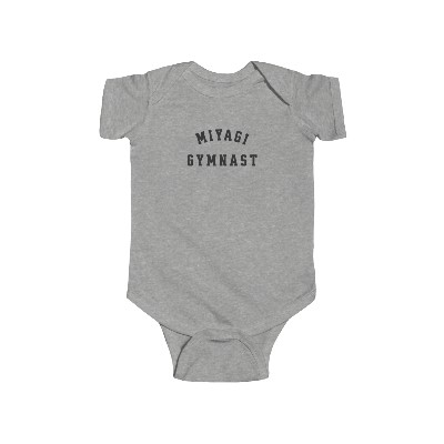 Infant Minimal Gymnast Fine Jersey Bodysuit