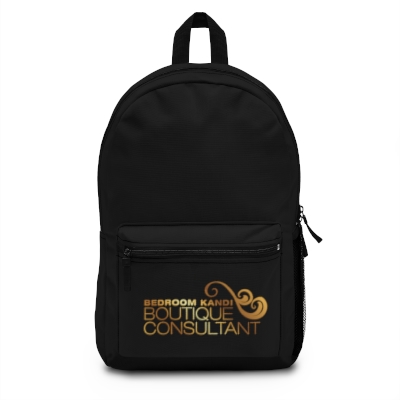 "Bedroom Kandi Boutique Consultant" logo Backpack