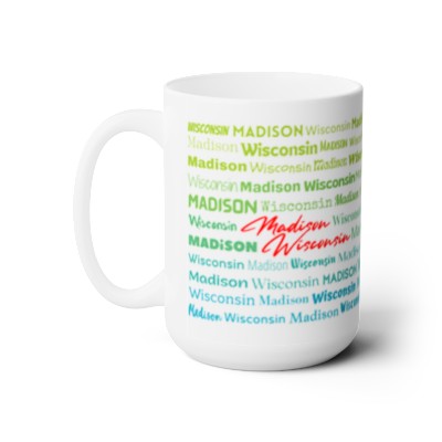 Madison Wisconsin Mug 15oz