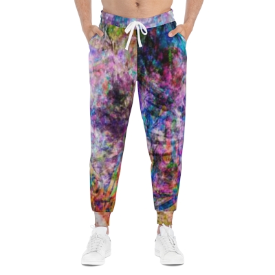 Space Shower 2 Athletic Joggers (AOP)