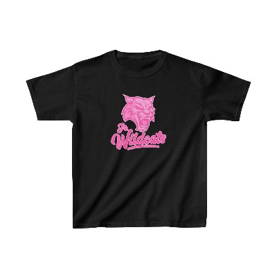 Jr Wildcats Pink Logo - Kids Heavy Cotton™ Tee