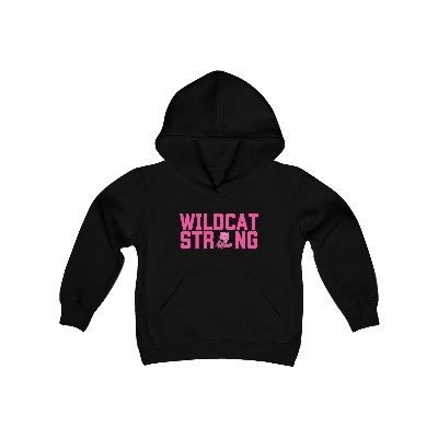 Wildcat Strong Pink - Youth Heavy Blend Hooded Sweatshirt