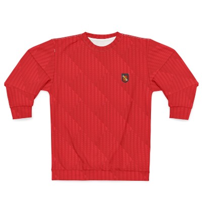 "Carbon Club " RED by Rob Dickens - Unisex Sweatshirt (AOP)
