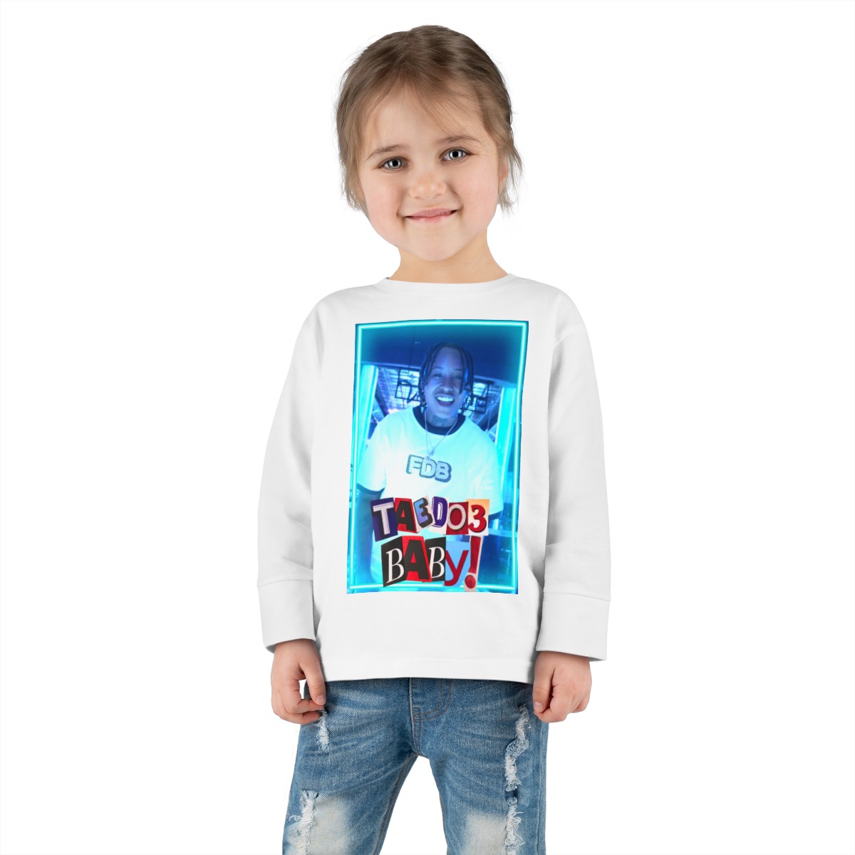 Toddler Love Don't Love Long Sleeve Tee product thumbnail image