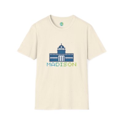 Unisex Madison Pixel T-Shirt