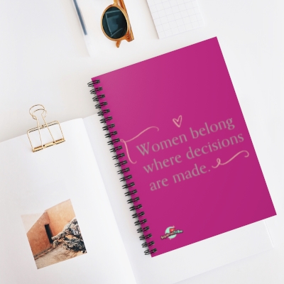 WOMEN BELONG - Notebook, Ruled Line