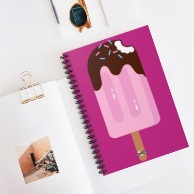 CHOCOLATE DIPPED - Notebook, Ruled Line