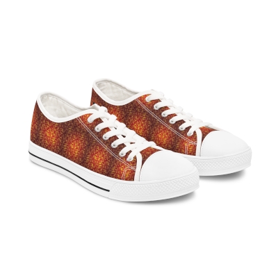 "Royal Paper" by Rob Dickens - Women's Low Top Sneakers