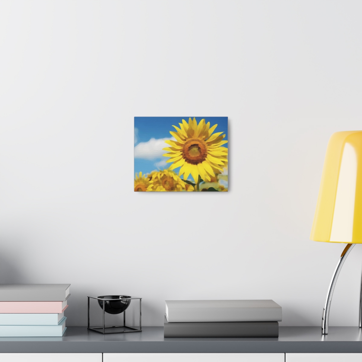 Mighty Sunflower Canvas Wrap Print product thumbnail image
