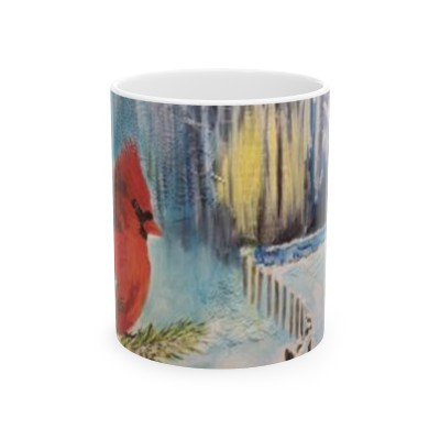 Winter Scene Ceramic Mug 11oz