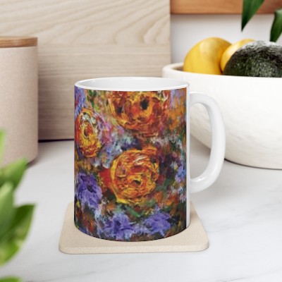 Wildflower Ceramic Mug 11oz