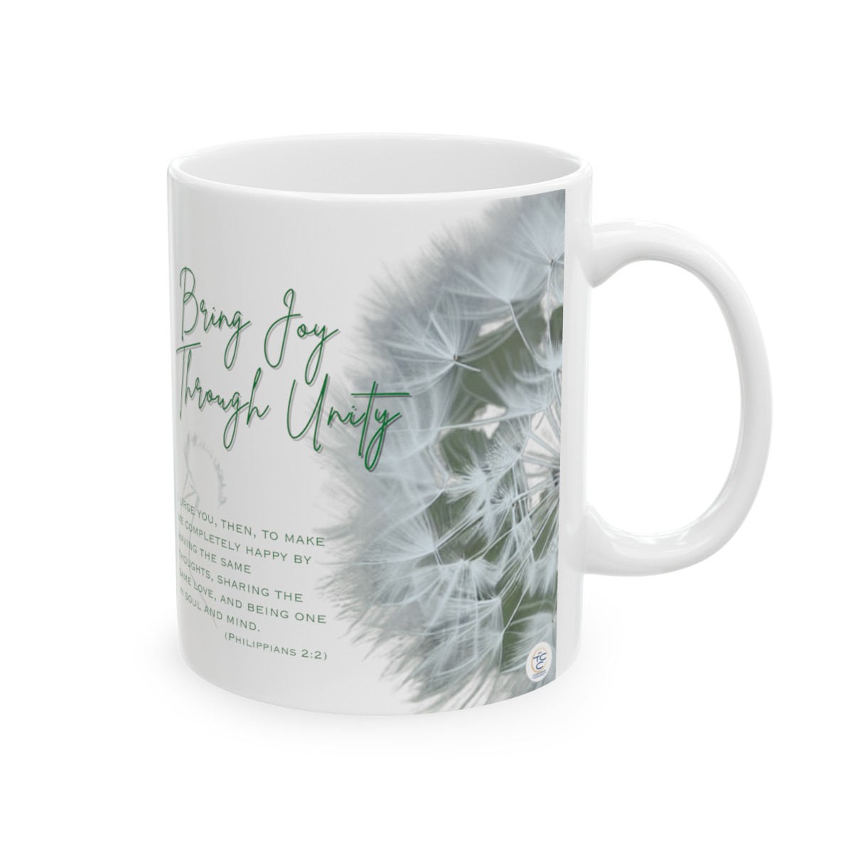 Bring Joy Through Unity Devotional Ceramic Mug 11oz product thumbnail image