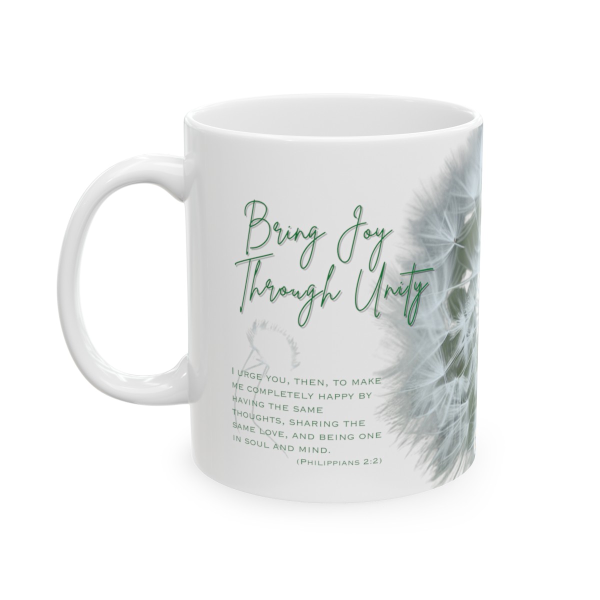 Bring Joy Through Unity Devotional Ceramic Mug 11oz product thumbnail image
