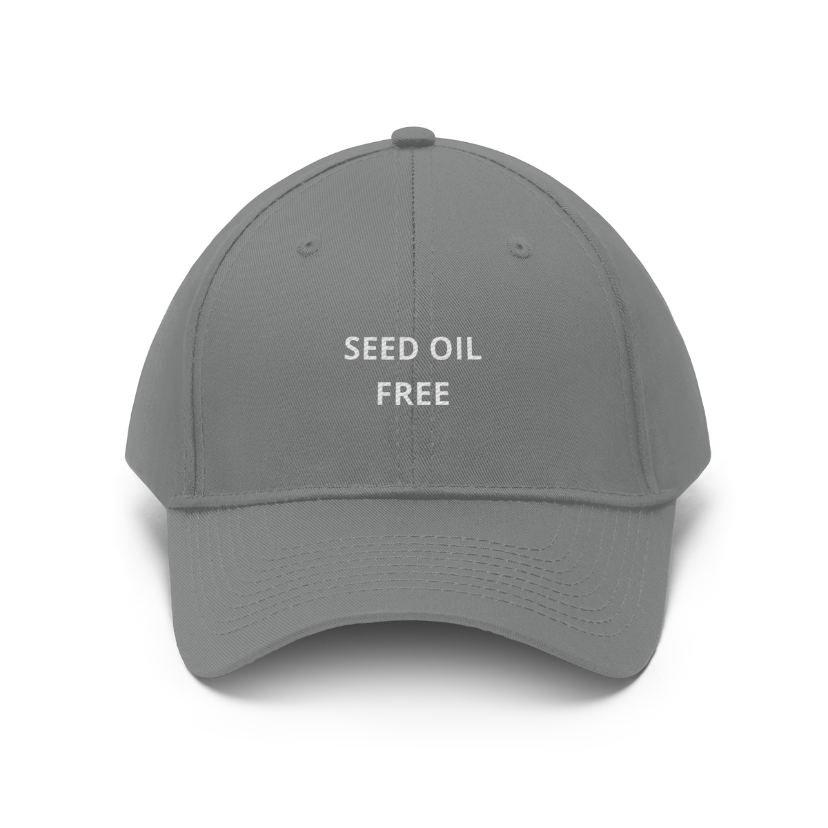 Seed-Oil Free Unisex Twill Hat product thumbnail image