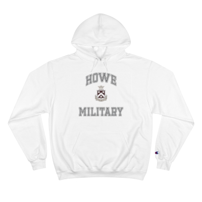 Howe Military School Hoodie, White 