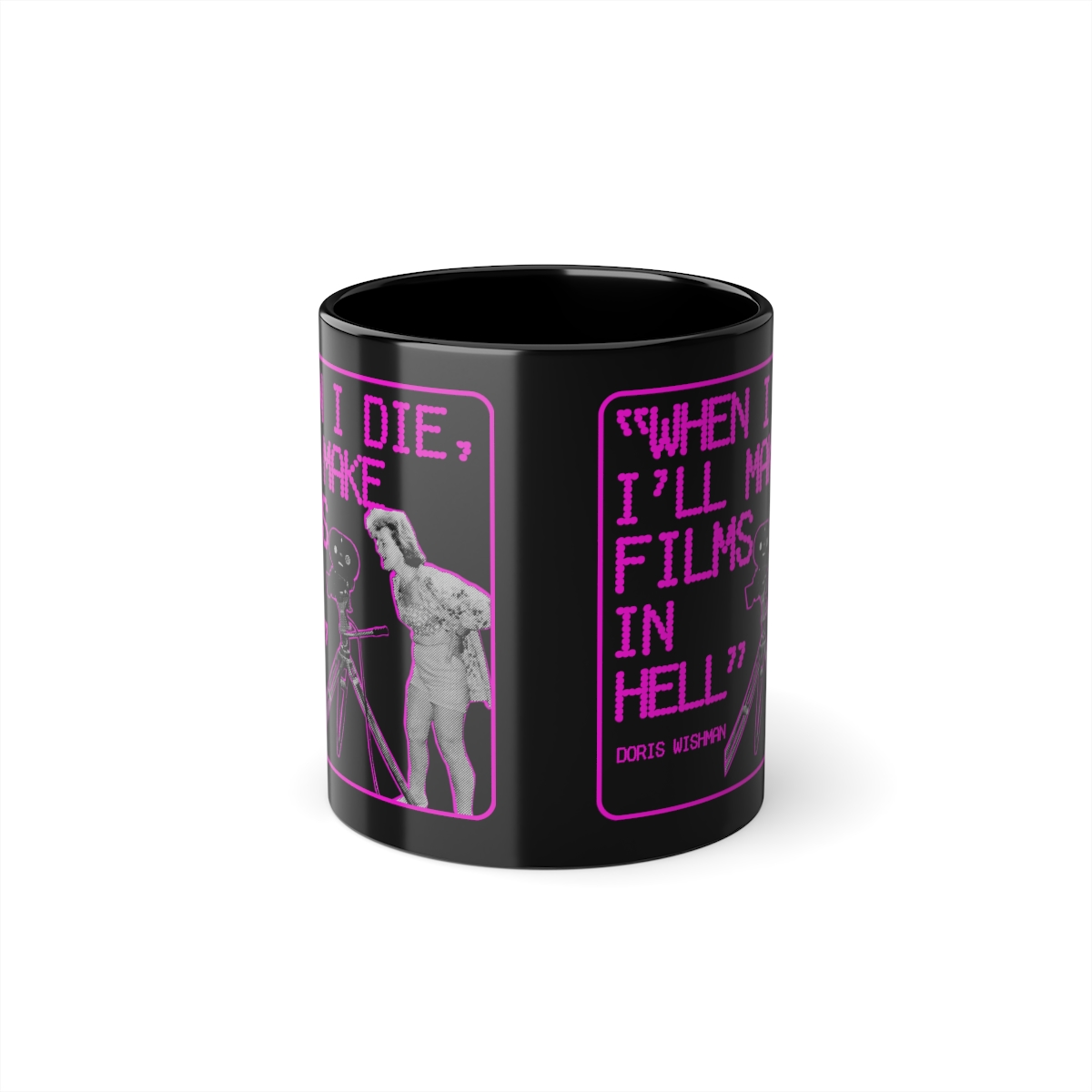 Doris Wish Black Coffee Cup (Shipped from Europe) product thumbnail image