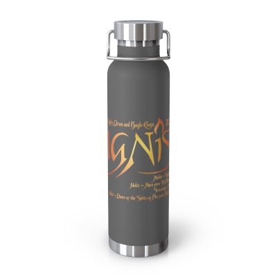 2024 "Ignis" Copper Vacuum Insulated Bottle, 22oz