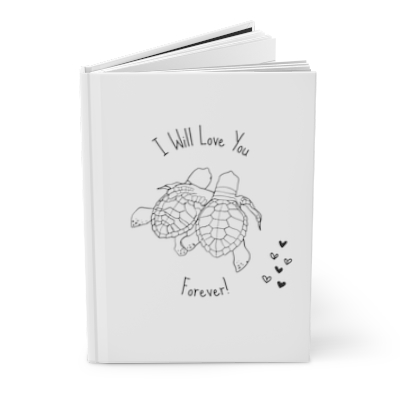 Turtles In Love Hardcover Journal Matte