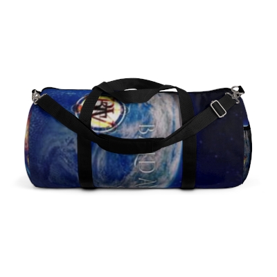 Bald and Bonkers Show Banner Duffel Bag