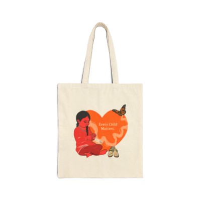 "Every child matters" Cotton Canvas Tote Bag