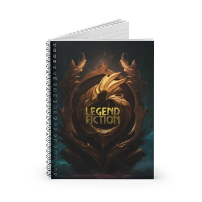 The Legend Fiction Eerie Gild Spiralbound Notebook - Ruled Line