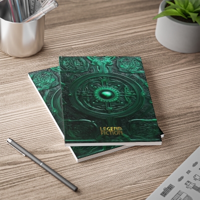 The LegendFiction Green Grimoire Softcover Notebook, A5