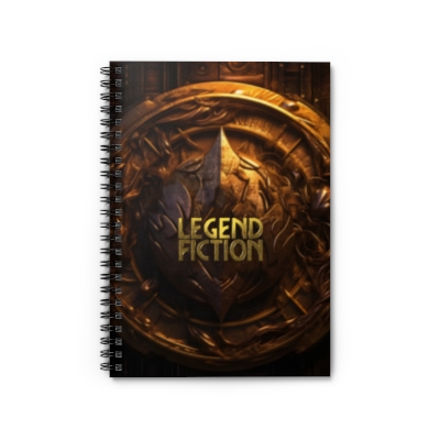 LegendFiction Ancient Legends Spiral Notebook - Ruled Line