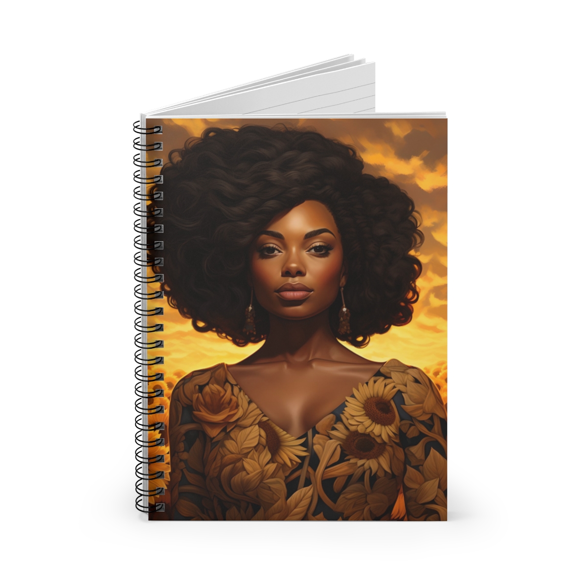 Sunny Essence Spiral Notebook: Where Beauty & Blooms Meet product thumbnail image