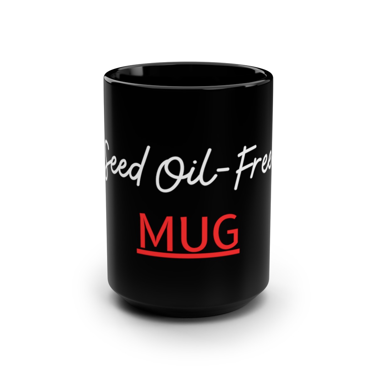 Seed Oil-Free Mug, Black, 15oz product thumbnail image