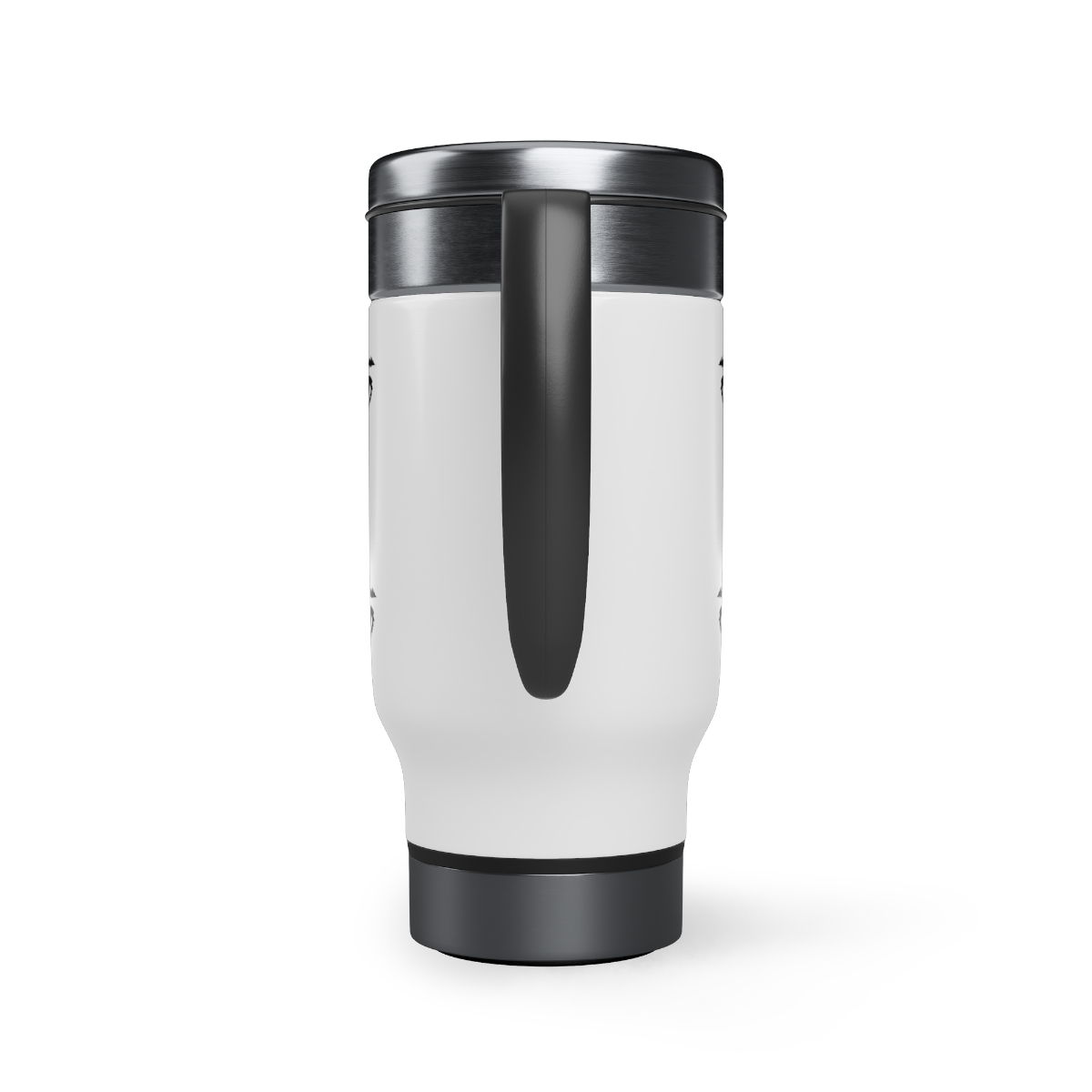 "Eye See You" Stainless Steel Travel Mug with Handle, 14oz product thumbnail image