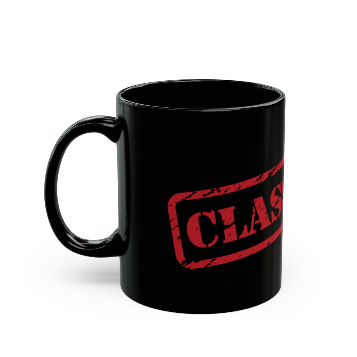 "Classified" 11oz Black Mug product thumbnail image
