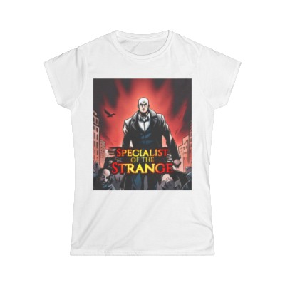 Women's Halloween Specialist of the Strange Comic Style Softstyle Tee