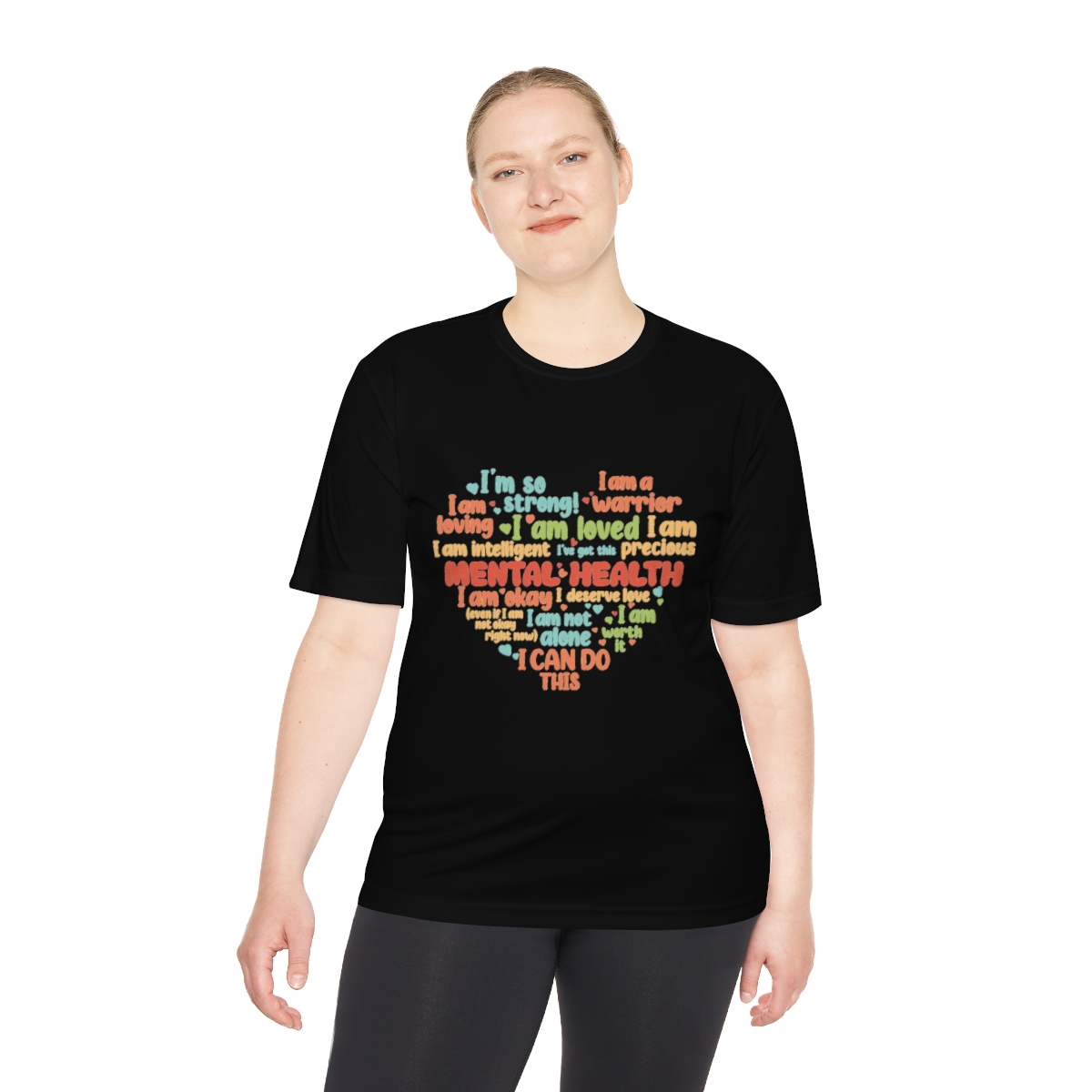 Inspirational and Motivational Recovery T-shirt is All About Self-Love! #gymwear #athletic #exercise product main image