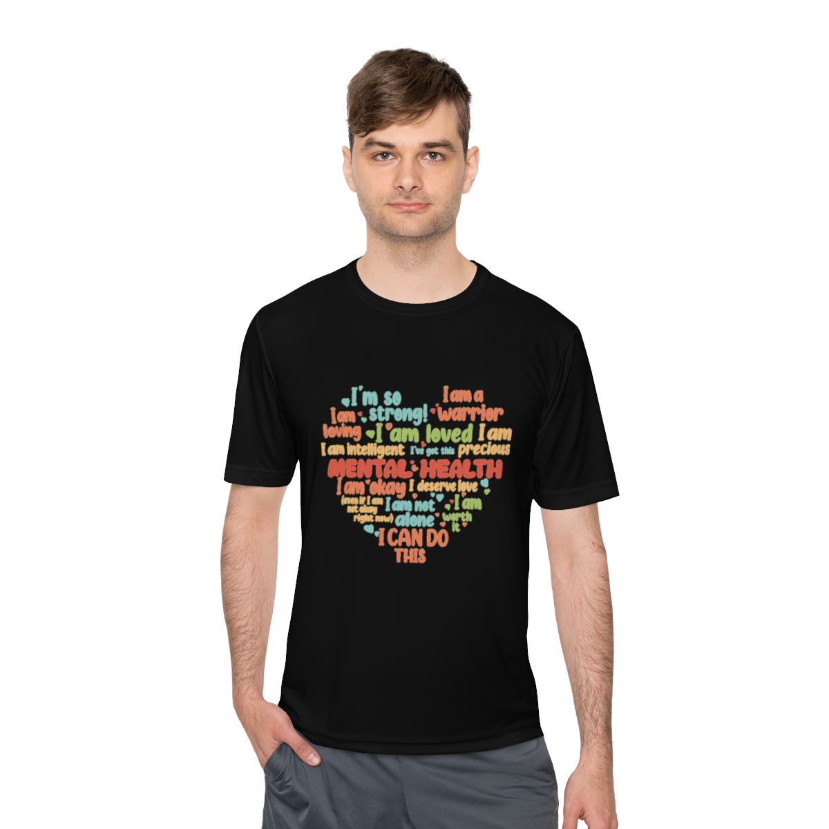 Inspirational and Motivational Recovery T-shirt is All About Self-Love! #gymwear #athletic #exercise product thumbnail image