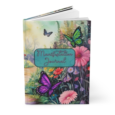 Butterfly Manifestation Journal Hardcover Matte