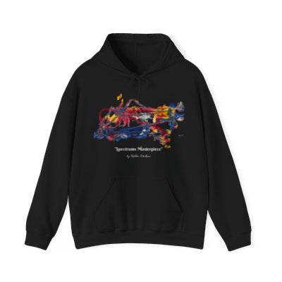 "Spectrums Masterpiece" by Robbie Dickens Unisex Heavy Blend™ Hooded Sweatshirt