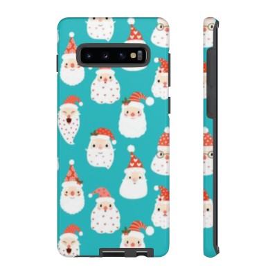 Christmas Santa Phone Case For Apple iPhone Samsung Galaxy Google Pixel Devices Tough Cases