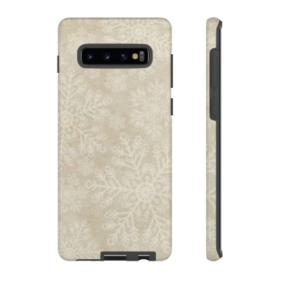Christmas Snowflakes Phone Case For Apple iPhone Samsung Galaxy Google Pixel Devices Tough Cases