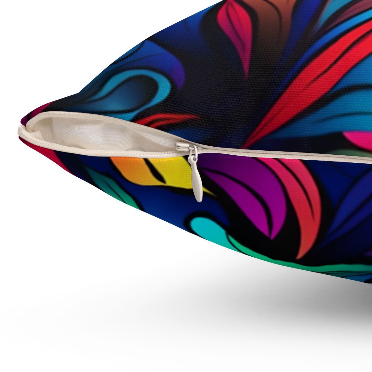 Vibrant Art Square Pillow: A Fusion of Comfort and Contemporary Elegance product thumbnail image
