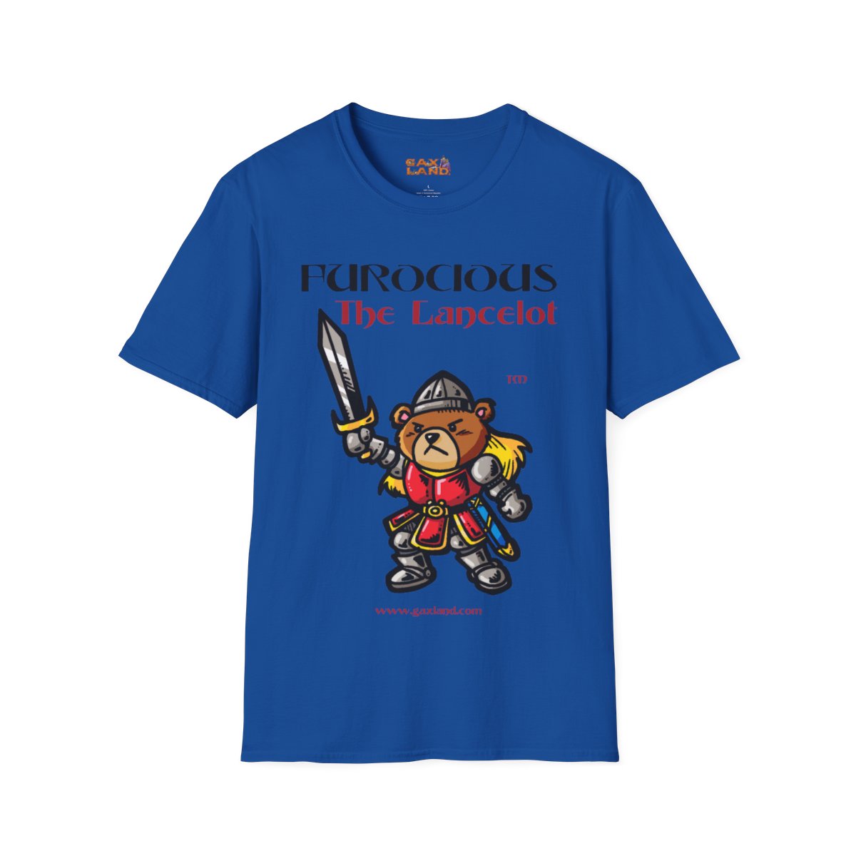 The LANCELOT Warrior Teddy Bear T-shirt from the FURocious Game by GAXLAND product thumbnail image