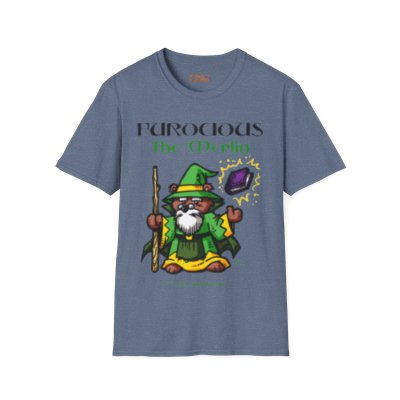 The MERLIN Mage Teddy Bear T-shirt from the FURocious Game by GAXLAND