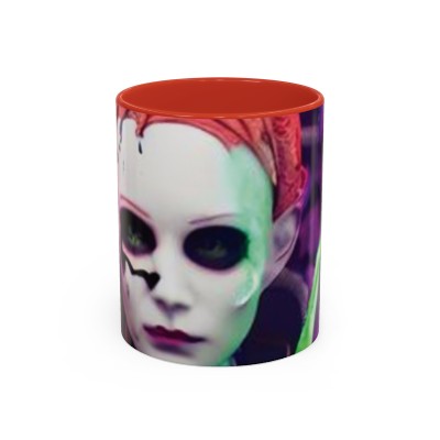 Halloween Serial Killer Accent Coffee Mug, 11oz
