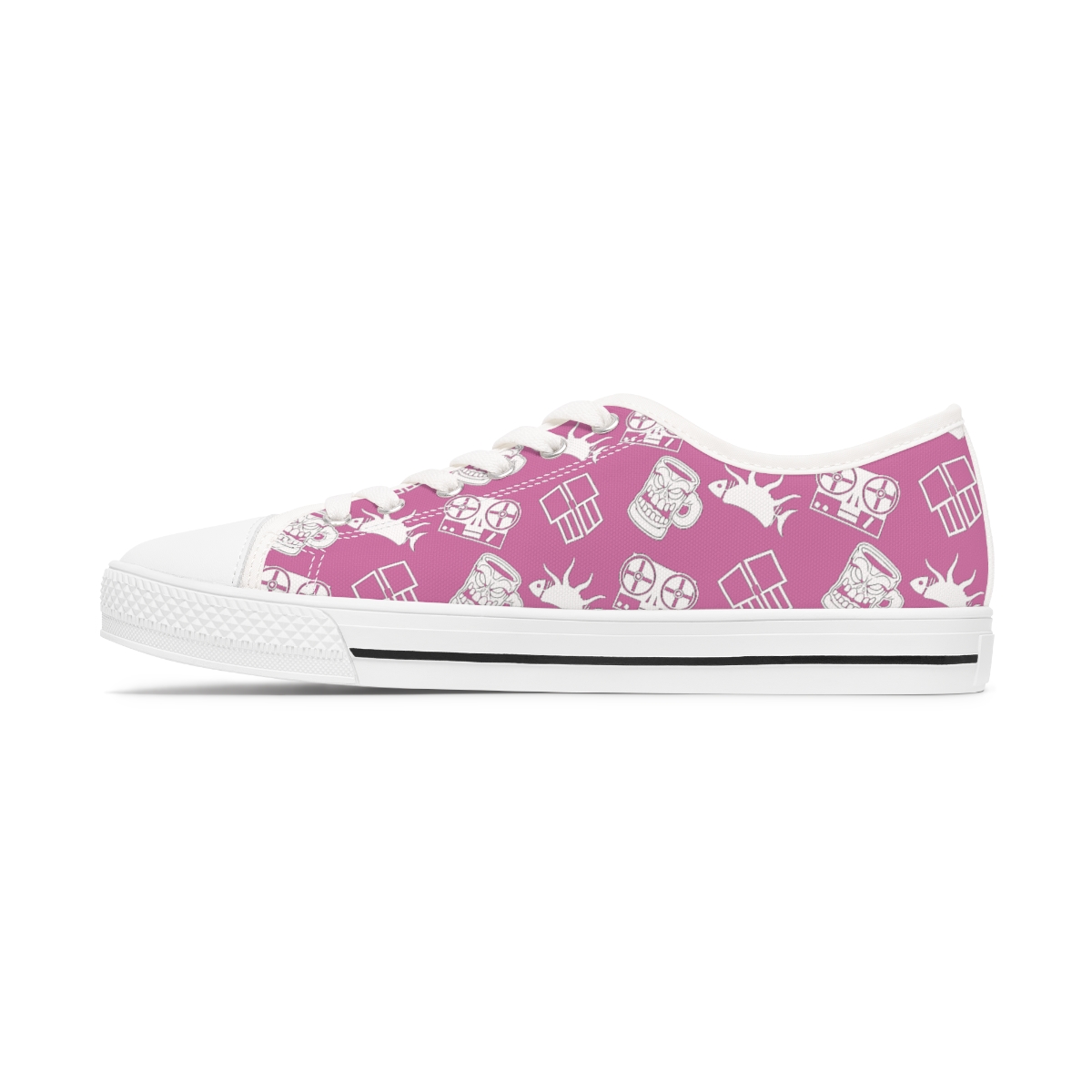 Stealthy Sneaks {Pinkerton Women's Low Top Sneakers} product thumbnail image