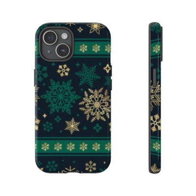 Glimmering Christmas Phone Case Fits 46 Models Tough Cases