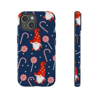 Christmas Candy And Gnome Phone Case Tough Cases
