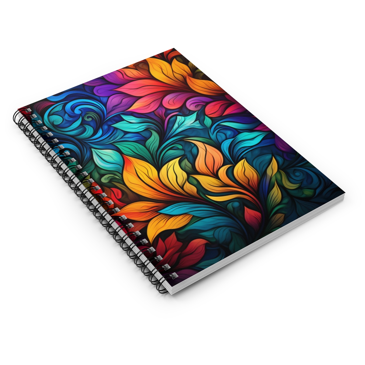 Blossom Dreams: Abstract Flower Cover Notebook product thumbnail image
