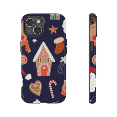 Christmas Gingerbread House Phone Case Tough Cases