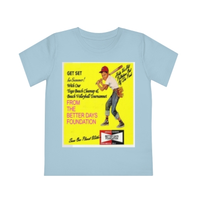 Hit Pollution Out The Park!! Vintage Design - Organic Kids' Creator unisex T-Shirt  00001